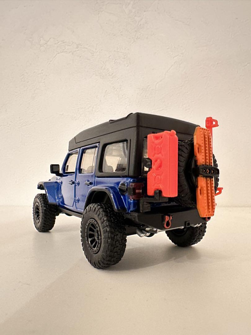 Hot Wheels 1/43 Jeep Wrangler 392 Rubicon Blue 144497 | eBay