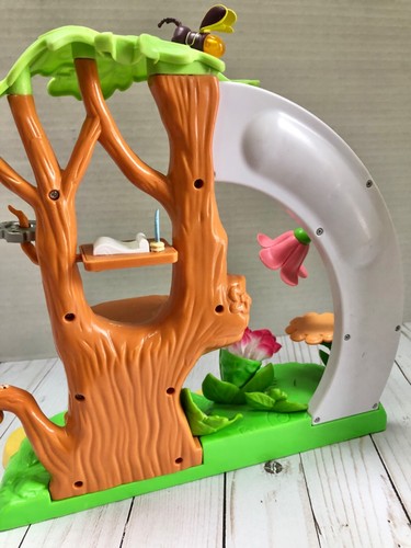 Disney Tinkerbell Fairy Playset Toys Treehouse Jakks 2010 Rainbow Fairies House - 第 9/9 張圖片