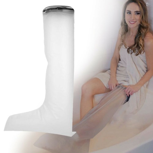 Full Leg Waterproof Protector for Cast & Dressings Long Leg Bath Shower Cover - Picture 2 of 11