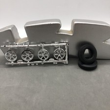 Fob 125 Amt 12 Spoke American Mag Wheels W Vinyl Tires Backs Lbr Model Parts Fob 125 Amt 12 Spoke American Mag Wheels W Vinyl Tires Backs Lbr Model Parts