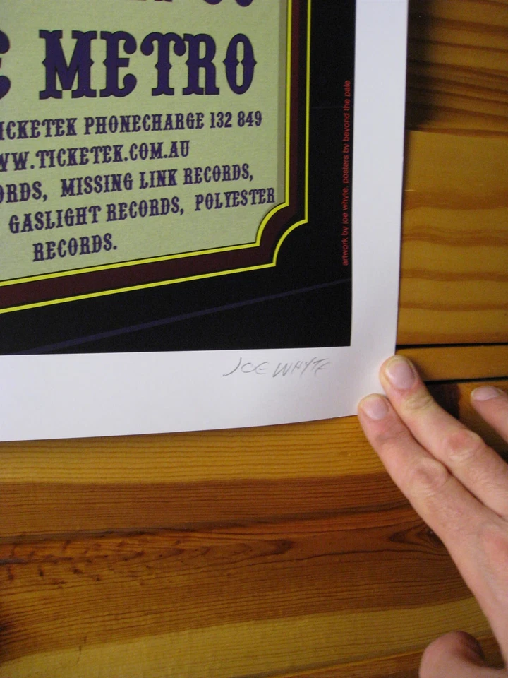 Jane's Addiction Poster Janes Special Guest Signed & Numbered - Image 3 of 3