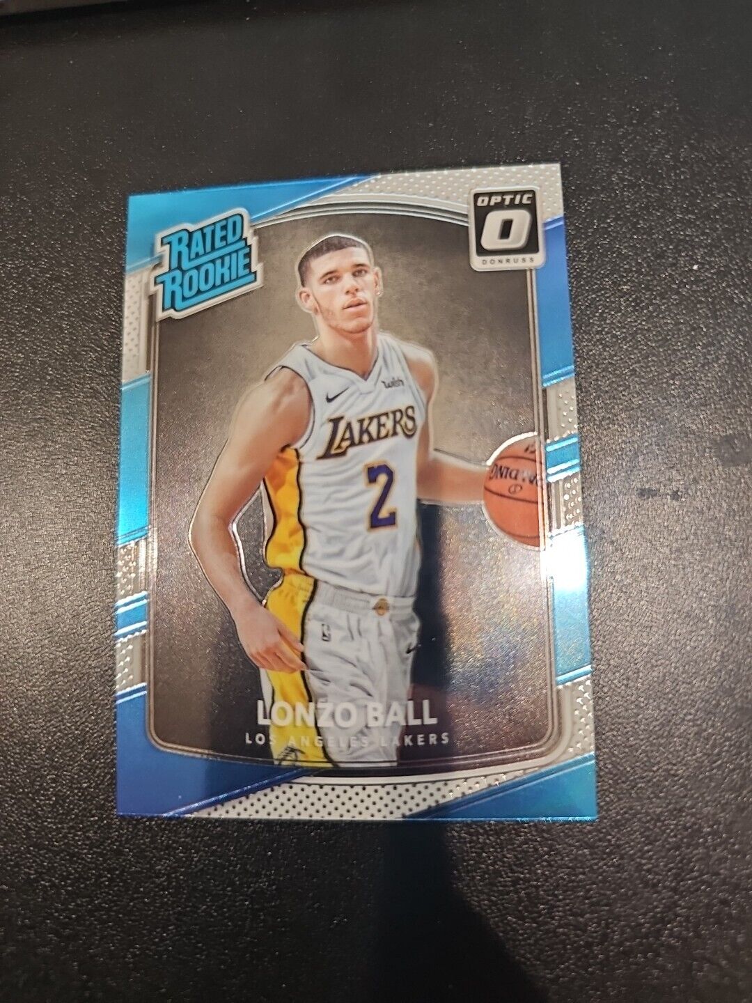 2017 18 Panini Donruss Optic Rated Rookie Lonzo Ball 199 Rookie RC eBay