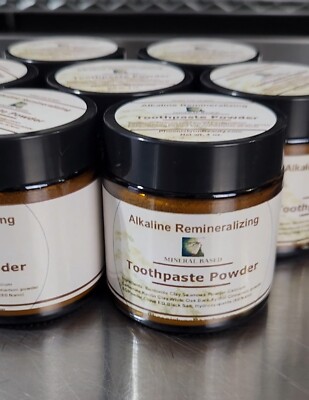 Remineralizing Hydroxyapatite Toothpaste Powder-Teeth whitening Gum Health 112g.