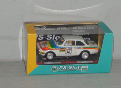 PS-Slot Auto für (Faller, AMS) PS-01 Alfa Romeo Am Telefunken