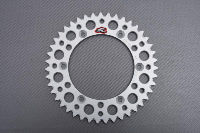 Couronne RENTHAL 45 dents alu léger pas 520 améliore l'accélération YZ250F