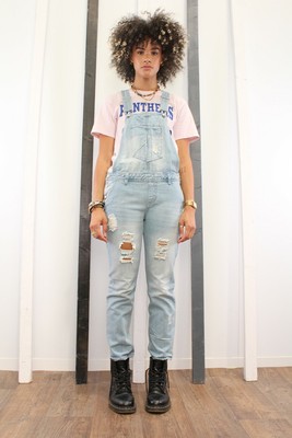 denim overalls 90s