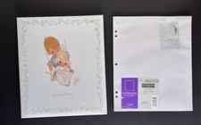 HALLMARK PRECIOUS MOMENTS Love Is Kind SCRAPBOOK Photo ALBUM NEW in BOX vintage