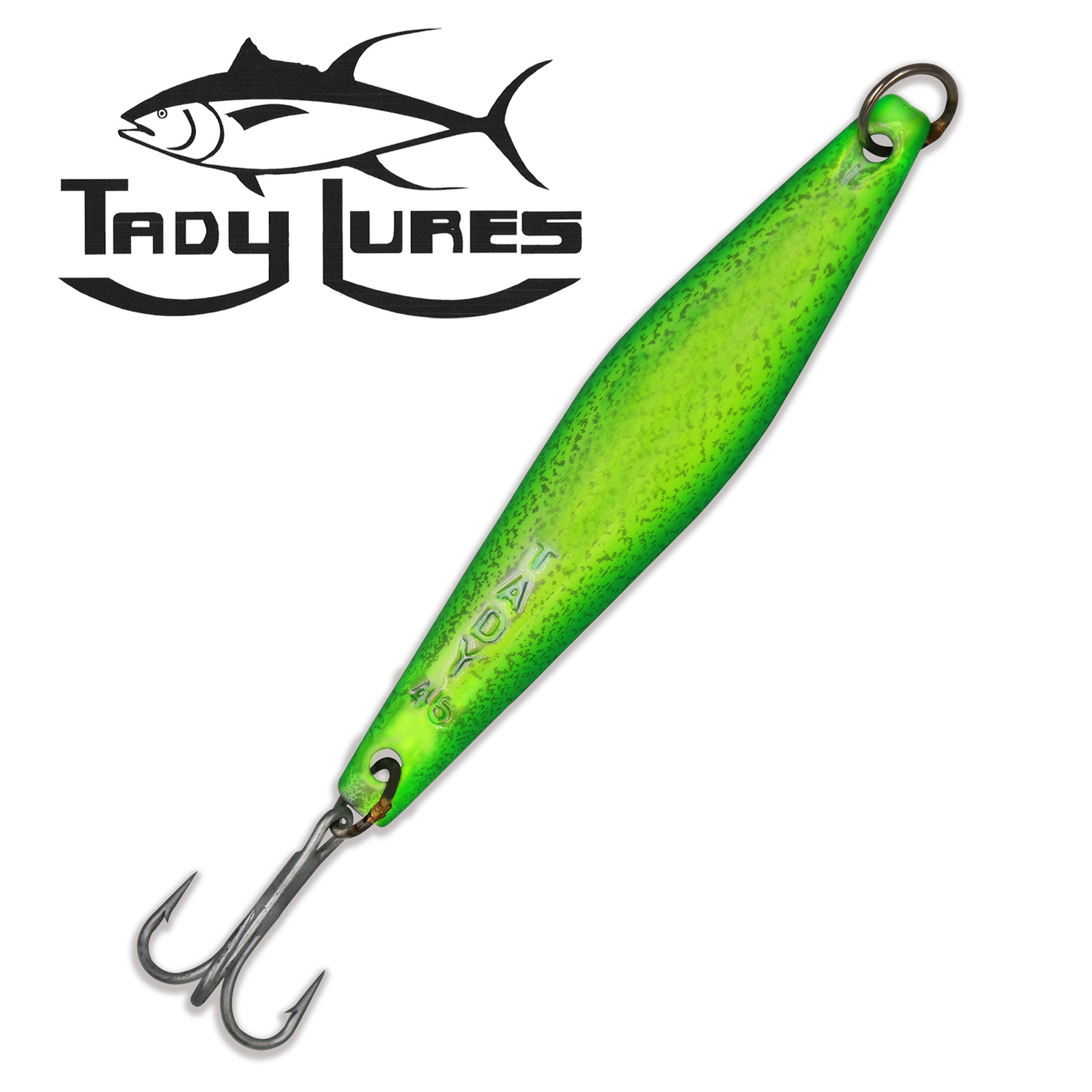 Tady 45 Surface Iron Jig Saltwater Fishing Lures Yellowtail Calico Bass Tuna