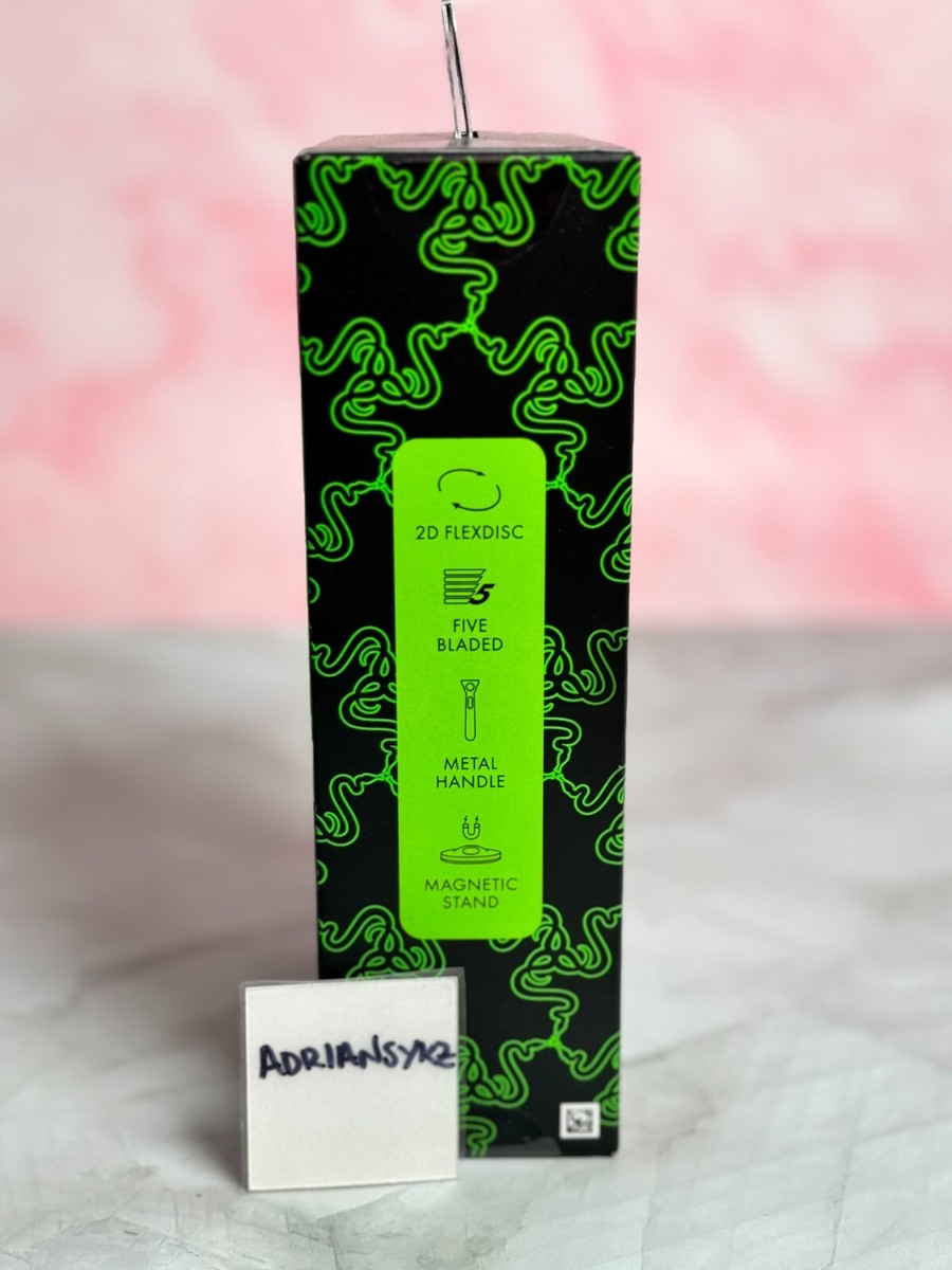 NEW Gillette x Razer Men Razor Limited Edition Gillette Labs Razer