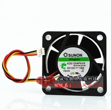 1 PCS SUNON Fan KDE1204PKVX DC12V 1.6W 4020 4cm 3-PIN cooling fan switch Fan