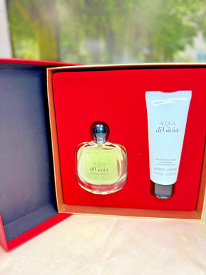 ACQUA DI GIOIA BY GIORGIO ARMANI 30ML EDP SPRAY & 75ML BODY LOTION(NEW WITH BOX)