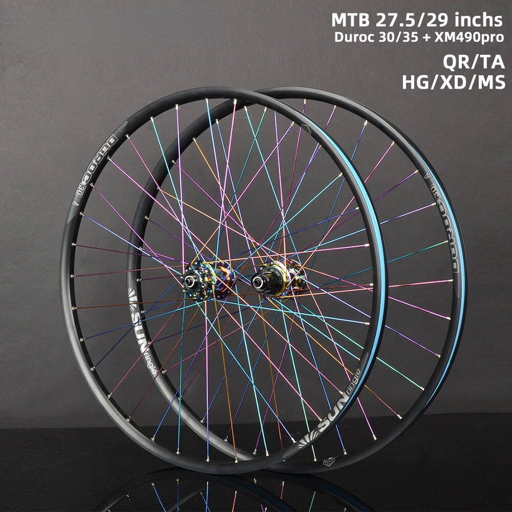 Mountain Wheelset Inch Duroc 30/35 Tubeless Vacuum Rim 32H