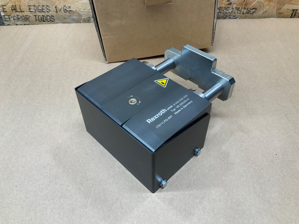 Soupape D'arrêt Pneumatique Bosch Rexroth VE2/D250-H - Référence 3842532335 - Neuf Avec Garantie 30 Jours