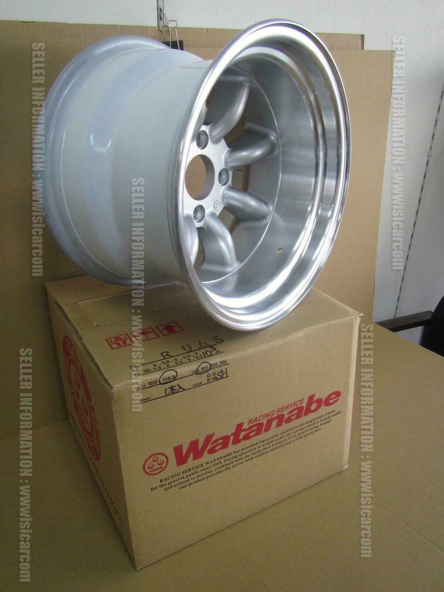 Carol Watanabeリンク RS WATANABE EIGHT SPOKE R-TYPE WHEEL X1pc 15x10.5JJ PCD 114.3 4H