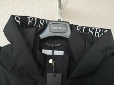 Luxus Elias Rumelis Übergangsmantel Schwarz Jacke Trench Coat Herren Größe S