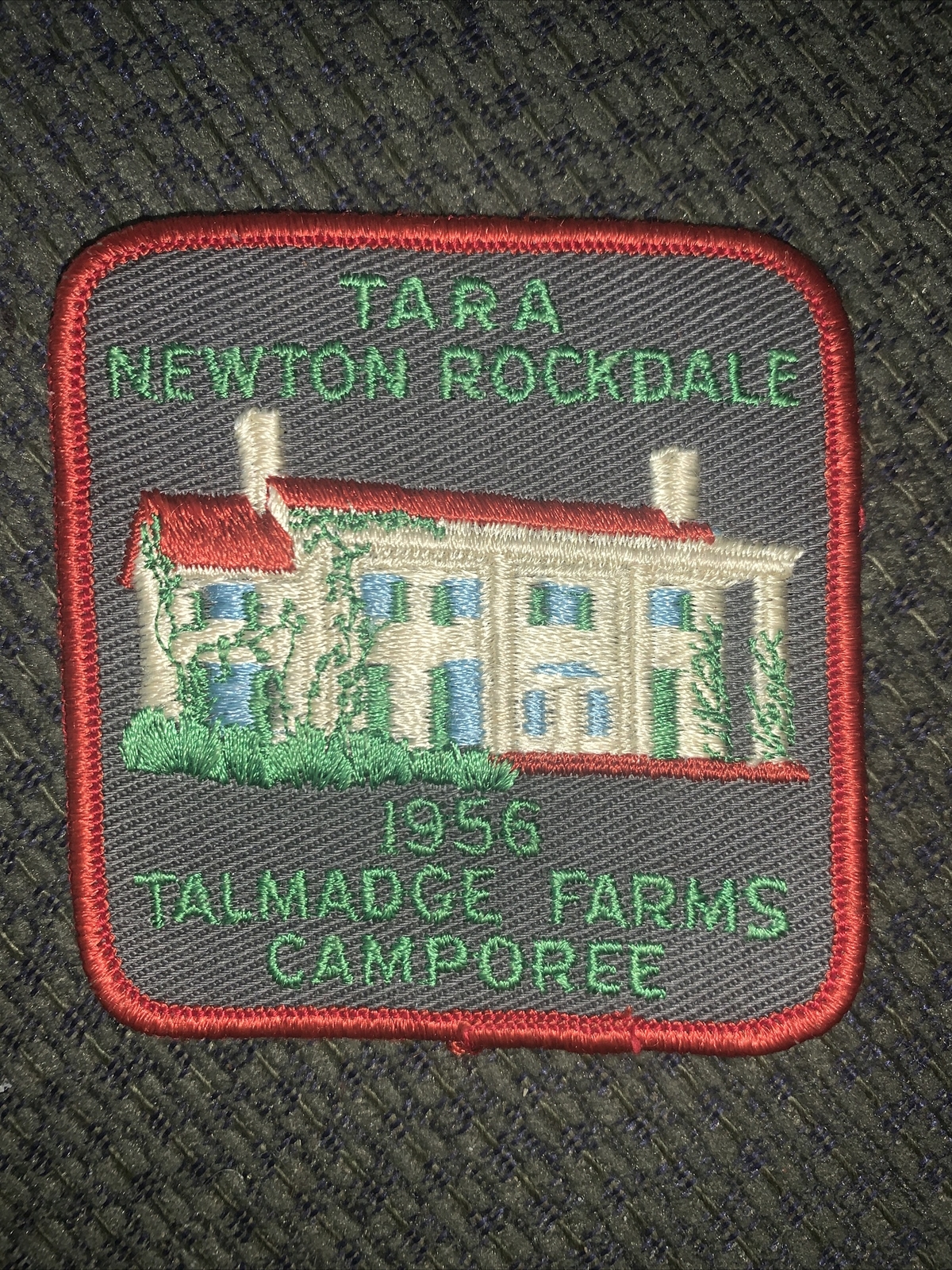 1956 Talmadge Farms Camporee Tara Newton Rockdale Boy Scout Patch eBay
