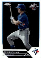 2023 Topps Pro Debut #PDC-8 Tucker Toman Chrome