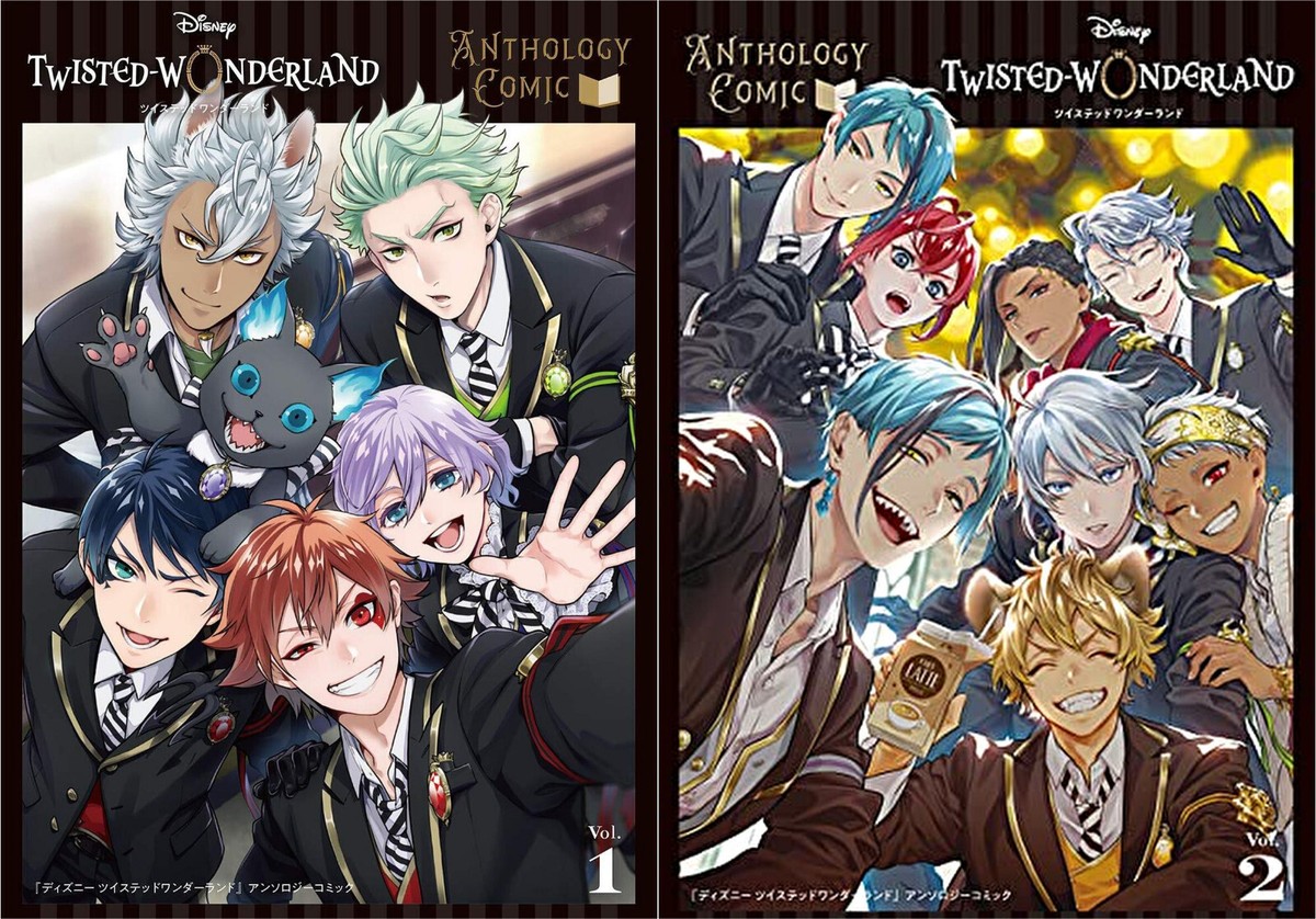Disney Twisted-Wonderland Anthology Vol.1-2 All 2 Volumes Japanese