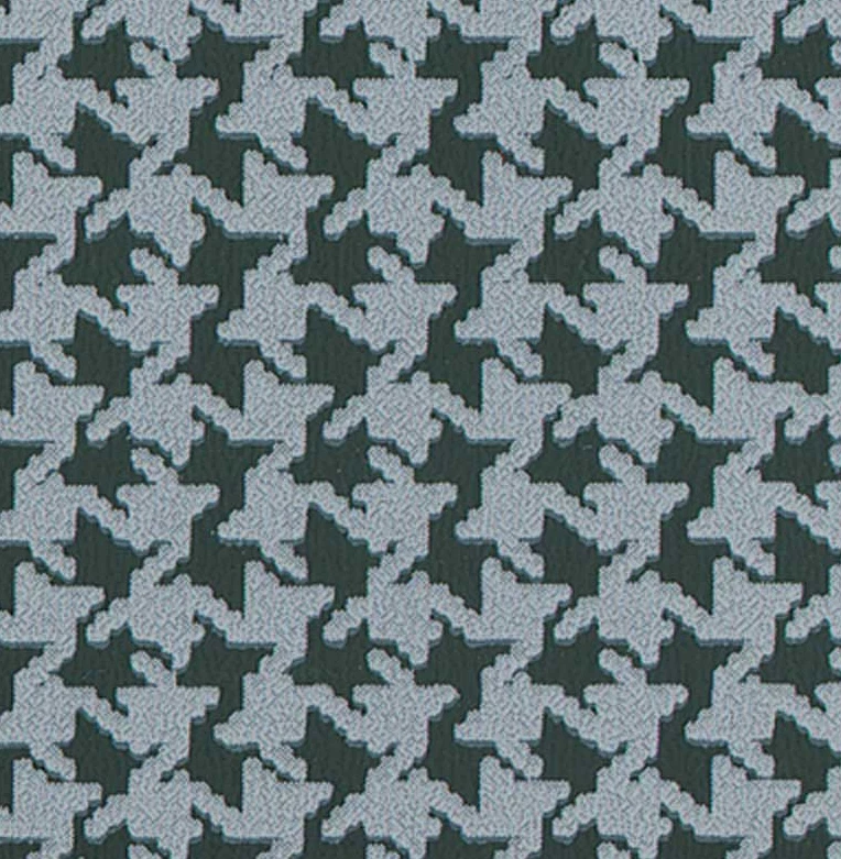 1970-76 DODGE DEMON DART PLYMOUTH DUSTER SCAMP TAPETE DE VINIL TRONCO CINZA HOUNDSTOOTH - Imagem 3 de 3