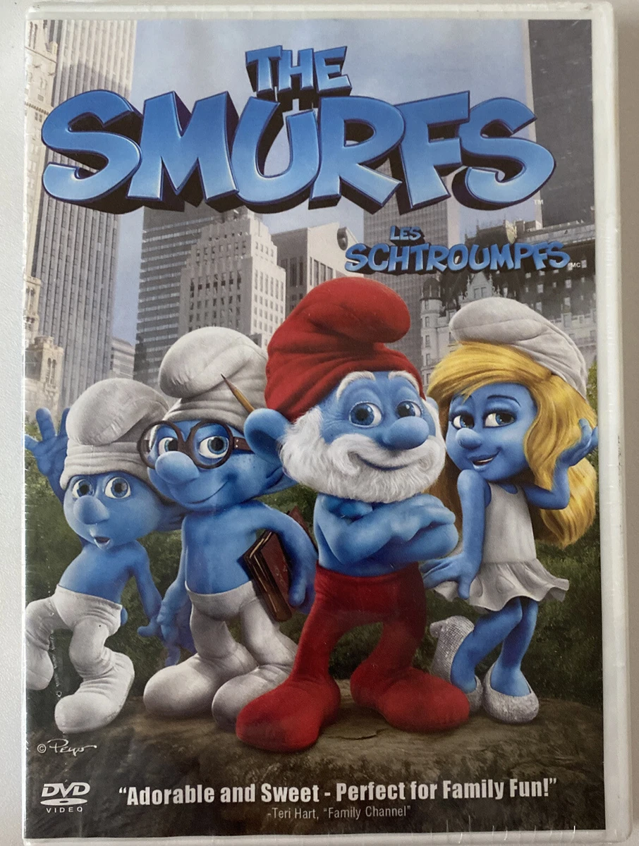 The Smurfs Bilingual Canadian Release New DVD eBay
