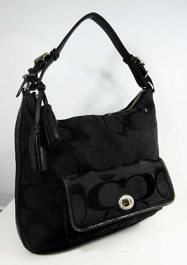 COACH 22392 LEGACY OP ART Signature Shoulder Bag Msrp $278