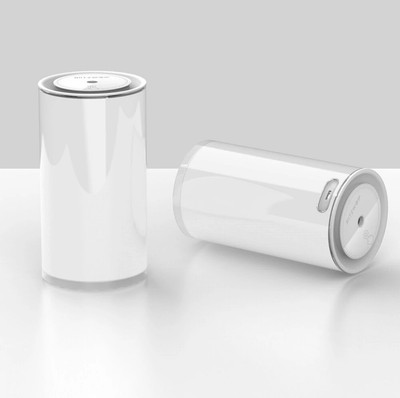 Elektrischer 400 ml Touch Control Ultraschall Luftbefeuchter mit LED Luftreiniger Zuhause 