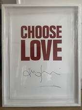 Anish Kapoor Choose Love Print (Framed With COA)