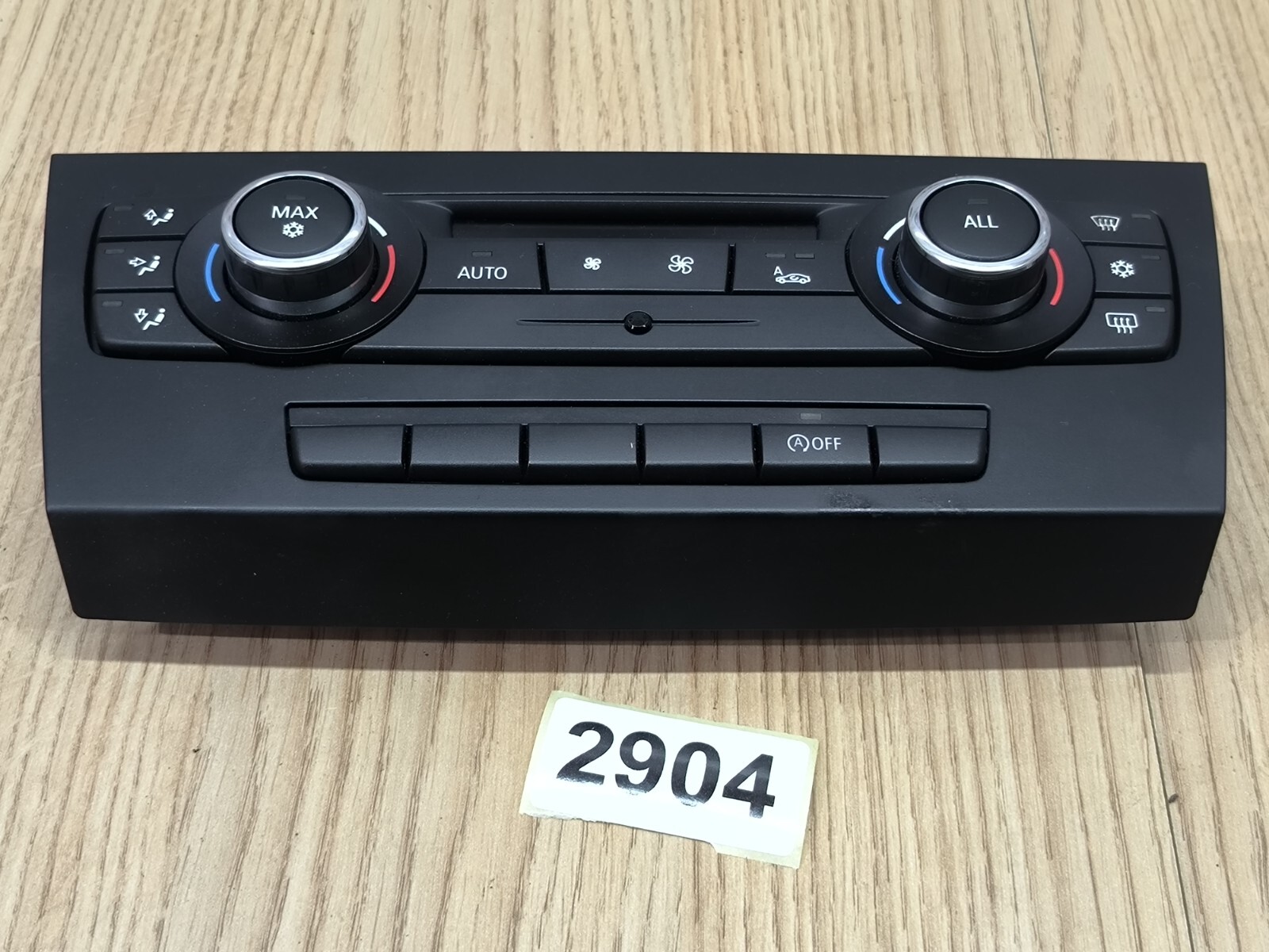 PANEL DE CONTROL CALEFACCIÓN AIRE ACONDICIONADO BMW SERIE 3 318i E92 M SPORT 2011 RHD 9263305