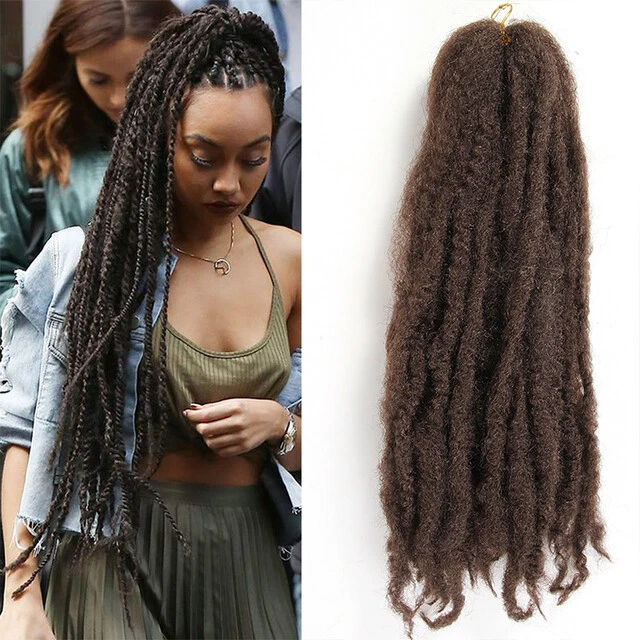 Long 18 Marely Braids Crochet Hair Afro Kinky Twist Braiding Hair  Extensions