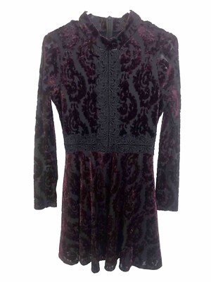 Bloomingdales Aqua - Floral Embroidered Dress 100% Exclusive Collection  Size L | eBay