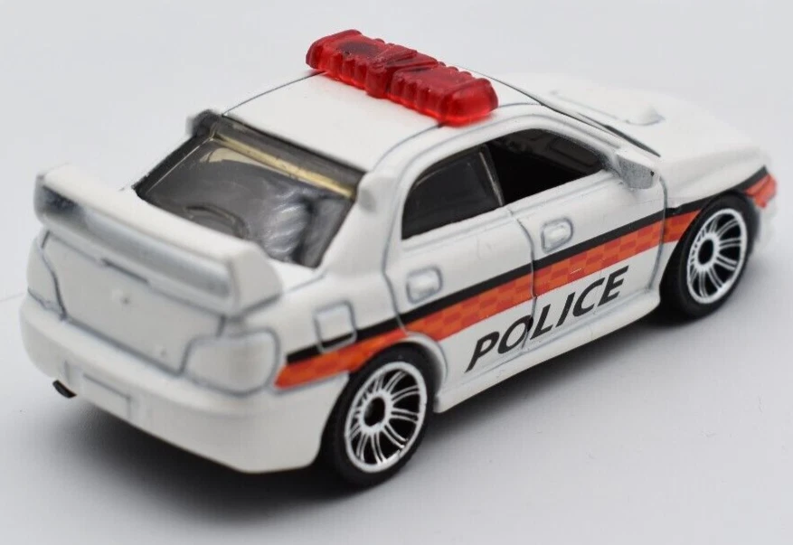 Matchbox Superfast Subaru Impreza WRX Police white. MBX 45/ 2008 - Image 2 of 3