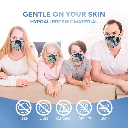 20/50/100 PCS KN95 Protective 5-Layer Disposable Mask Adult Respirator US Stock - Picture 21 of 130