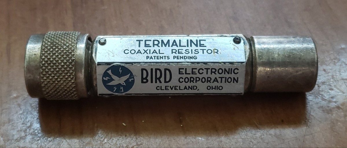 その他 Bird Termaline Coaxial Resistor BIRD 80M THERMALINE COAXIAL RESISTOR/TERMINATION/LOAD | eBay