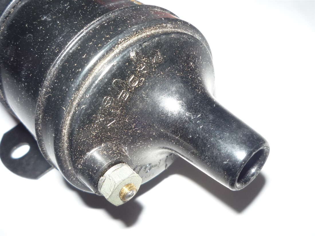 NOS+Vintage+Autolite+Ignition+Coil+IG4098S+6+Volt+Hudson3F+Mopar3F