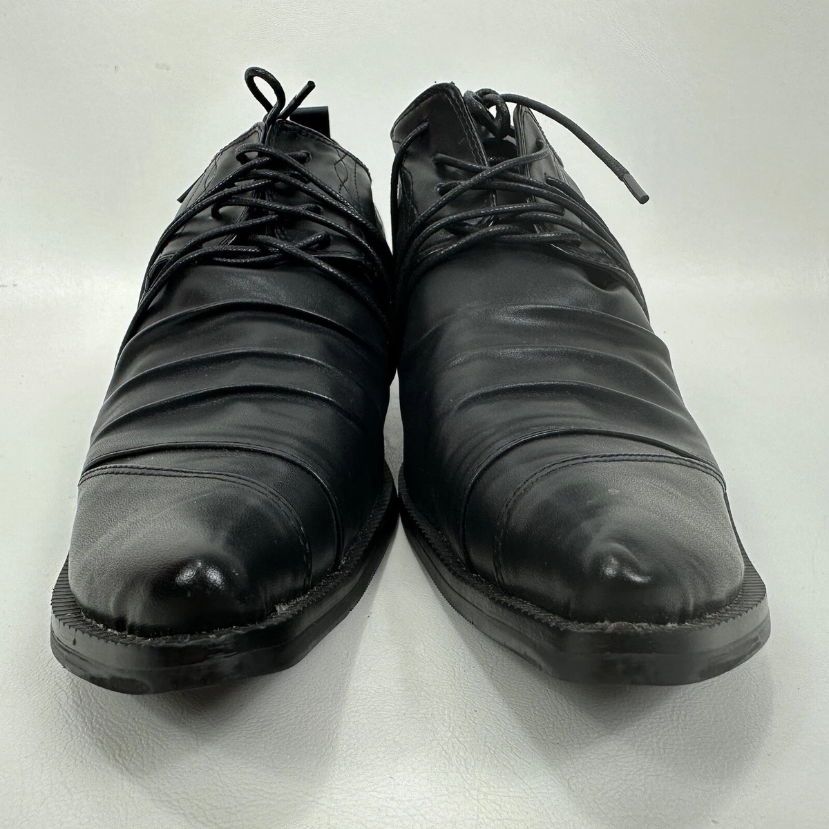 Wolf Valley Fashion Shoes Mens 46 Point Toe black US Size 12 13 eBay