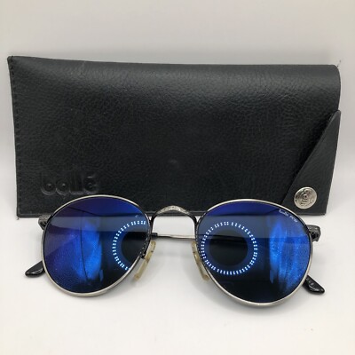 Vintage Bolle Sunglasses Polarized PCM Made In France 5505 With Etched  Metal