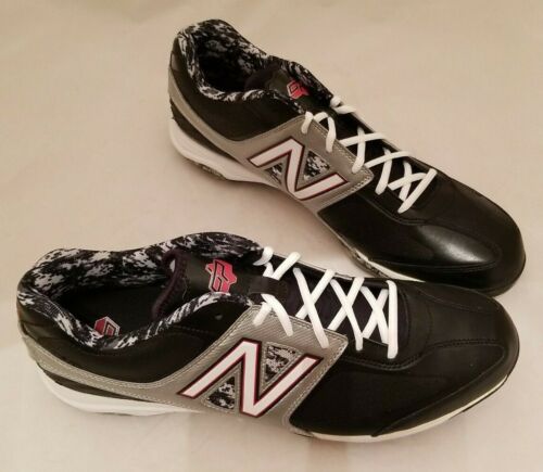 New Balance MB4040DP Baseball Metal Spike BLACK/GREY Mens US 16 D Shoe NIB - Picture 3 of 9