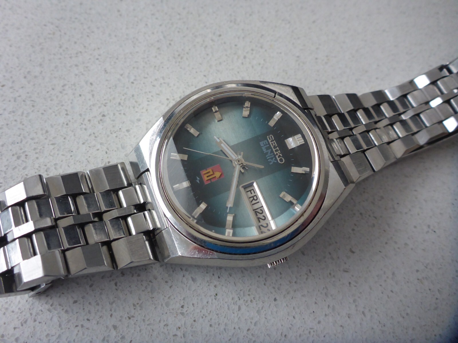 Seiko Elinix, Vintage Gents Watch, 0703-6020, 1973, Electic, O/hauled, Stunning image 3
