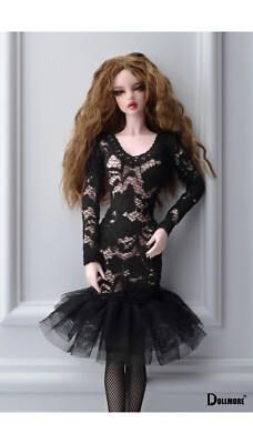 16'' high  Fashion Doll Size - Gateau One-piece Dress (Black)[B3-2-5]