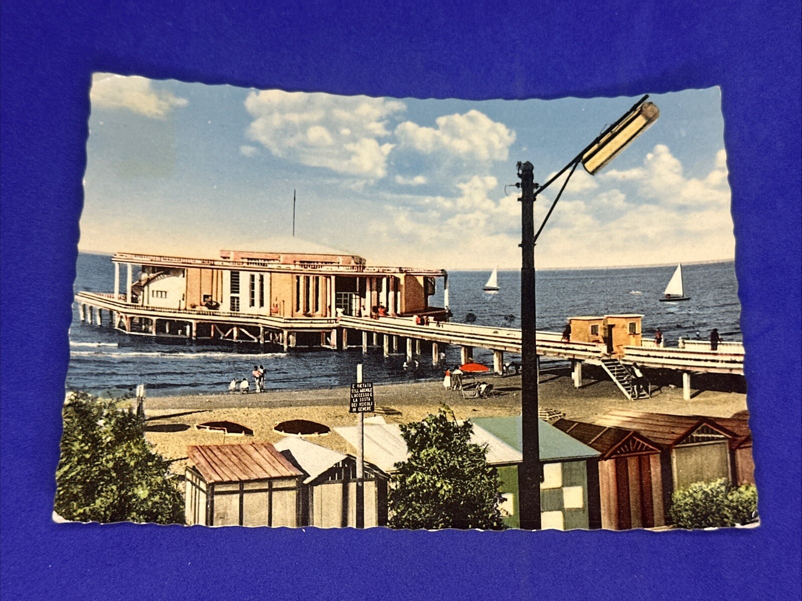 SENIGALLIA ROTONDA SUL MARE - Cartolina Vintage a Colori