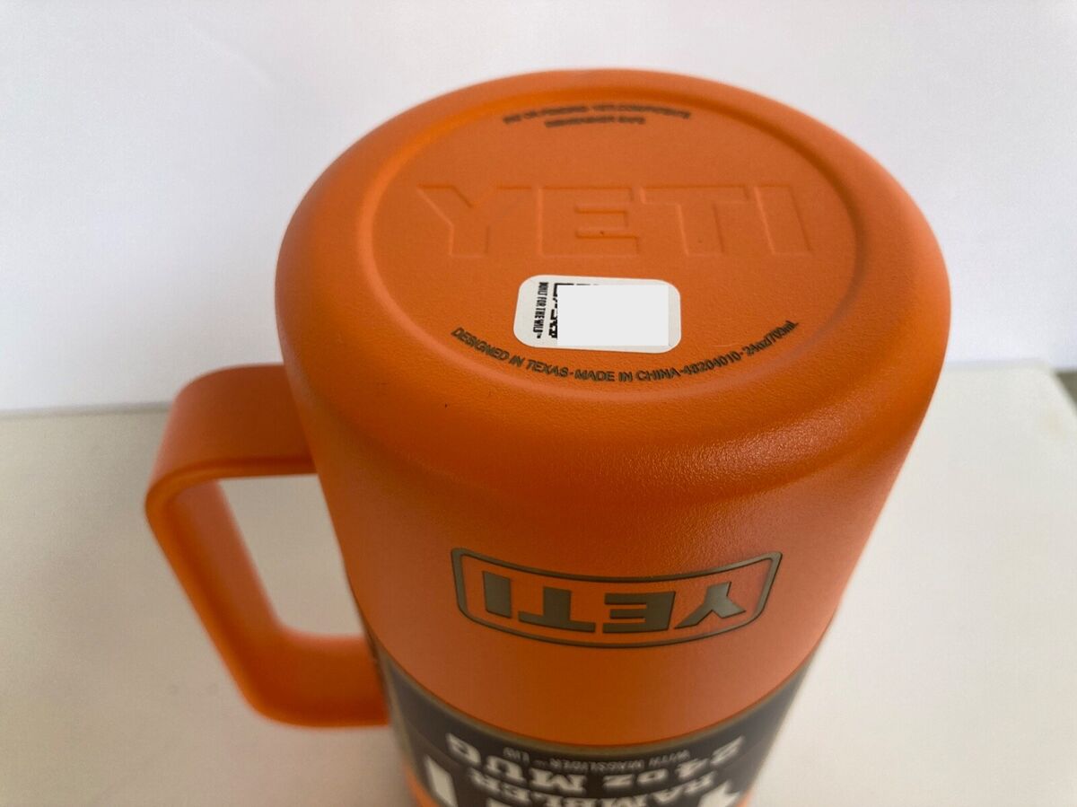 KING CRAB ORANGE YETI 24oz Rambler Mug Tumbler LIMITED KING CRAB ORANGE YETI 24oz Rambler Mug Tumbler LIMITED