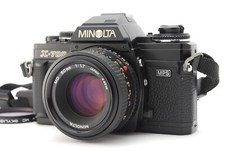 EXCELLENT 5 Minolta X-700 35mm SLR Film Camera w/ MD 50mm f1.7 Lens From JAPAN