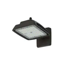 Commercial Electric 64W LED Bronze Outdoor Wall Mount Area Light 8500lm