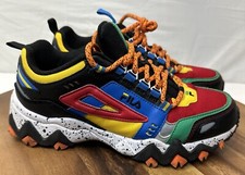 Fila Oakmont Tr Shoes 5.5 Youth Style 3JM01566-608 Red Blue Green