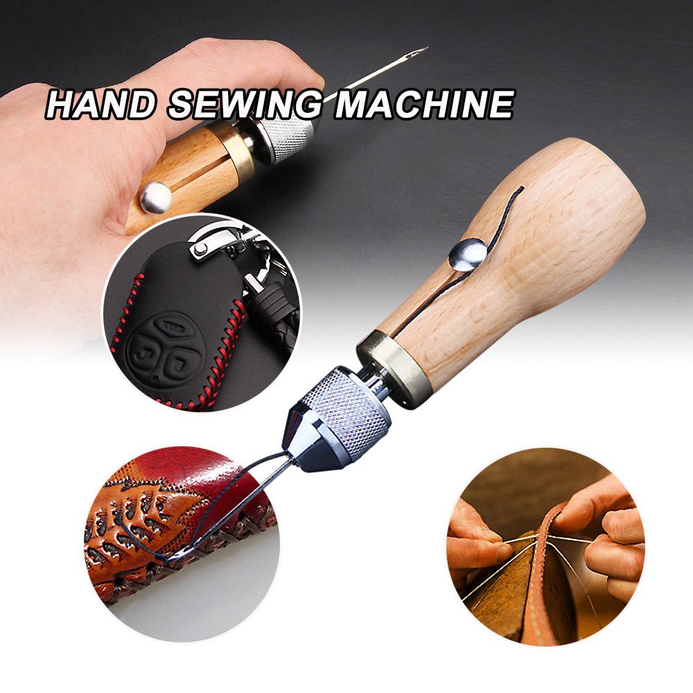 Stiching Speedy Stitcher Sewing Awl Needle Tool Kit for Leather Sail