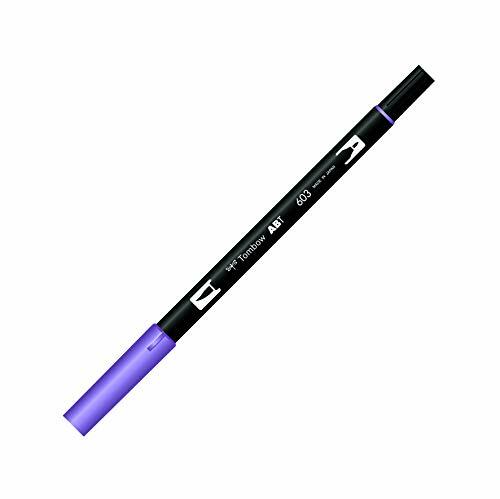Tombow ABT 603 Doppia Punta: Pennello e Penna, Colore Viola (603 - (o4s)