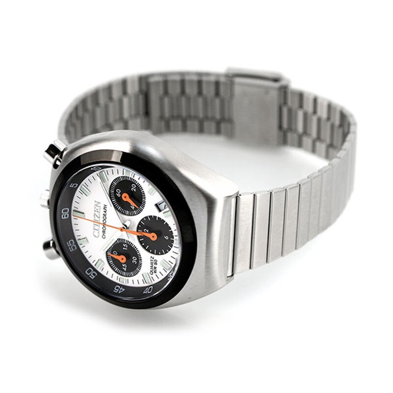 Citizen AN3660-81A Bullhead White Dial Record Label Tsuno