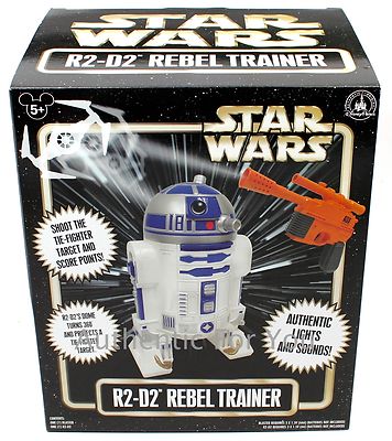 New Disney Parks Star Wars R2-D2 Rebel Trainer with Blaster