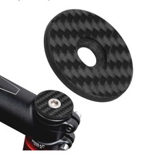 TAPPO IN CARBONIO SERIE STERZO FISSA ATTACCO MANUBRIO BICI CORSA MTB CON VITE