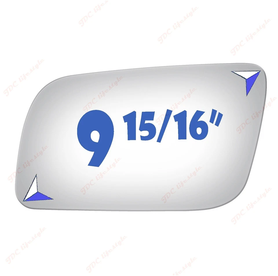 NUEVO ajuste CV GMC C/K 1500/2500/3500 Tahoe Yukon lado del conductor izquierdo espejo vidrio #2749 Foto 2 de 4